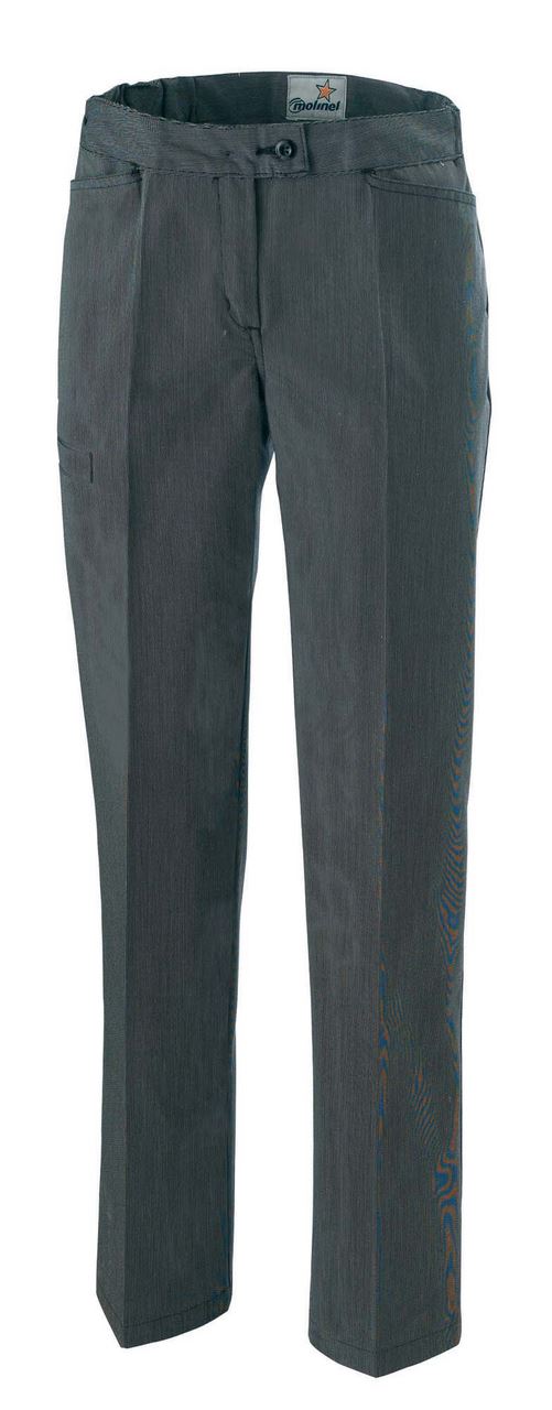 Pantalon de cuisine femme Exalt'R pointillés noir blanc T.34 - Molinel - 21033314488