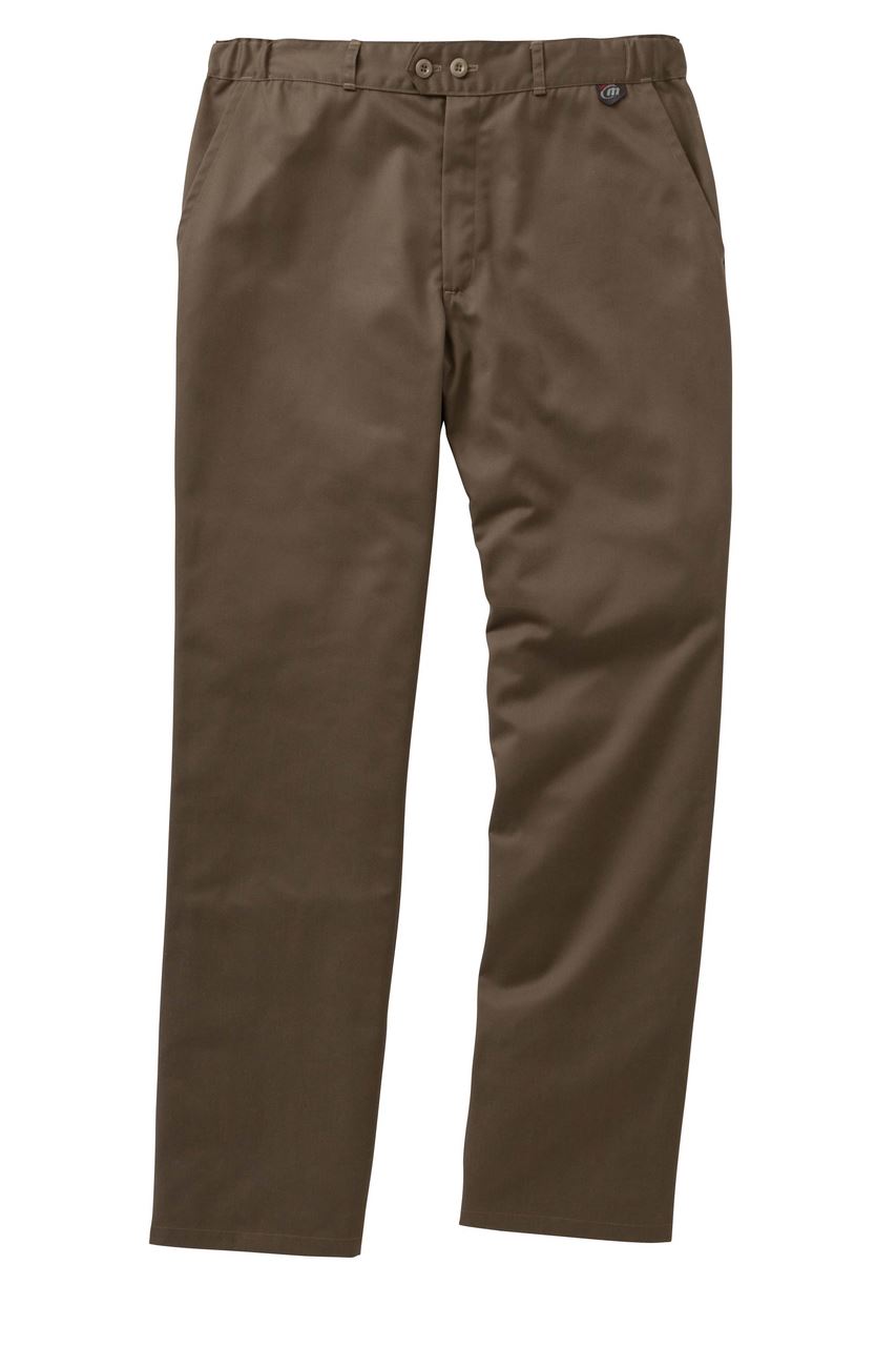 Pantalon de cuisine marron T.36 - Molinel - 25263281247