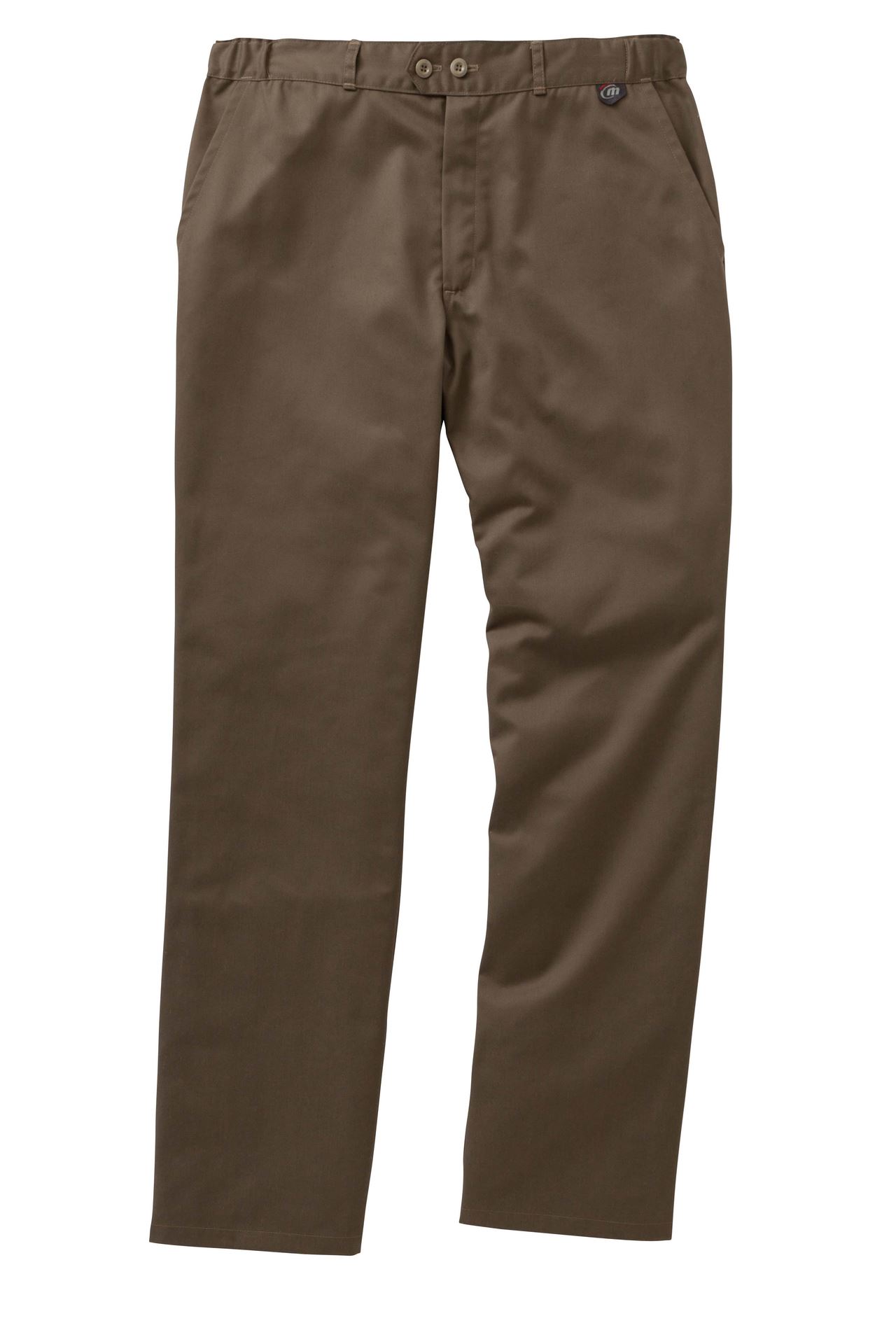 Pantalon de cuisine marron T.40 - Molinel - 25263281247