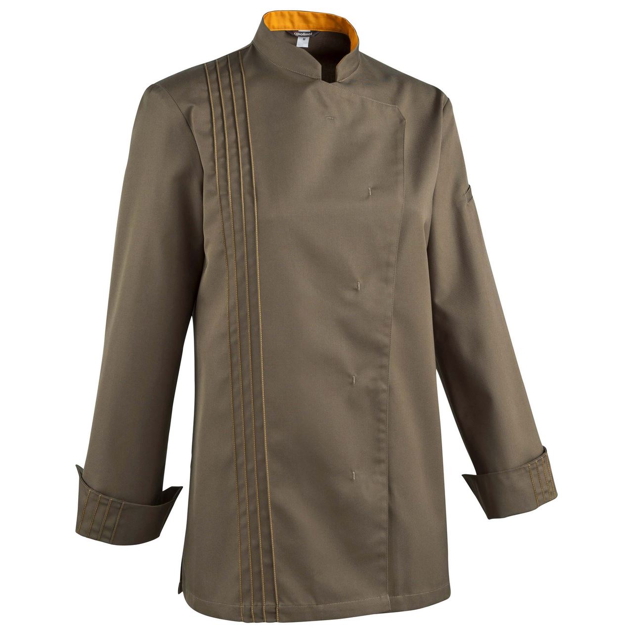 Veste de cuisine manches longues femme Diwali marron T.4 - Molinel - 29873281247