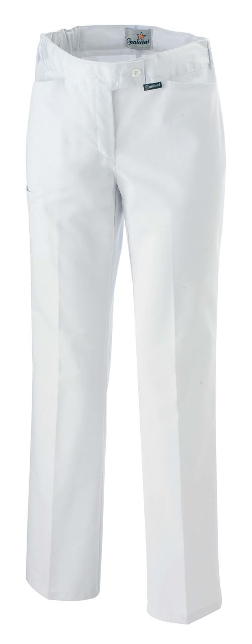 Pantalon de cuisine femme Exalt'R blanc T.38 - Molinel - 21033601001