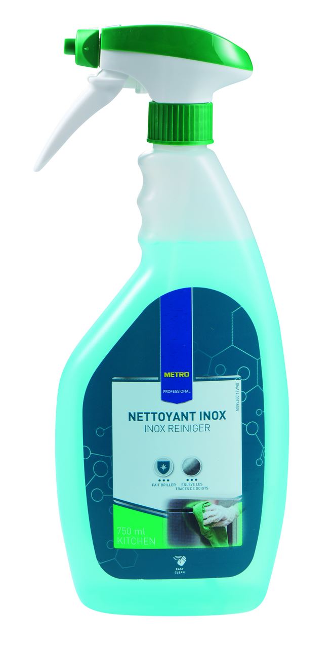 Nettoyant inox 750 ml