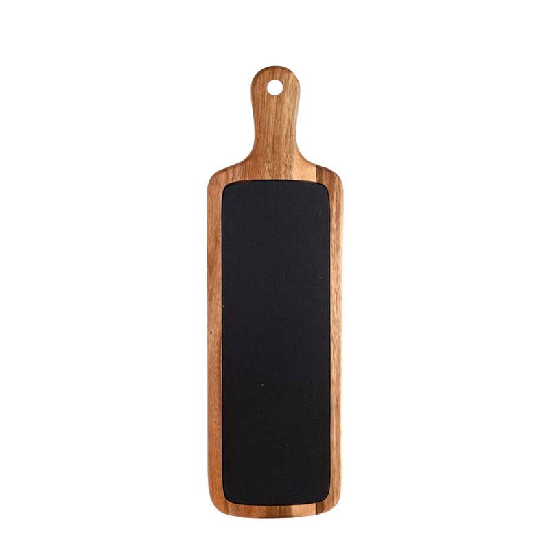 Planche de présentation accacia/ardoise 50.8 x 15.3 cm x 3 Garcia de Pou - 220.62