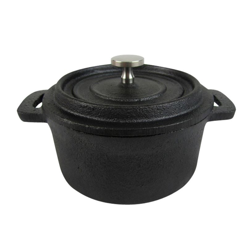Mini-cocotte en fonte rond avec couvercle 12.7 cm x 6 Garcia de Pou - 198.53