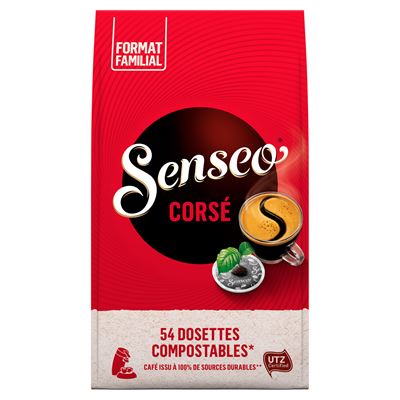 Pack 160 dosettes souples Senseo 4 cafés différents - JPG