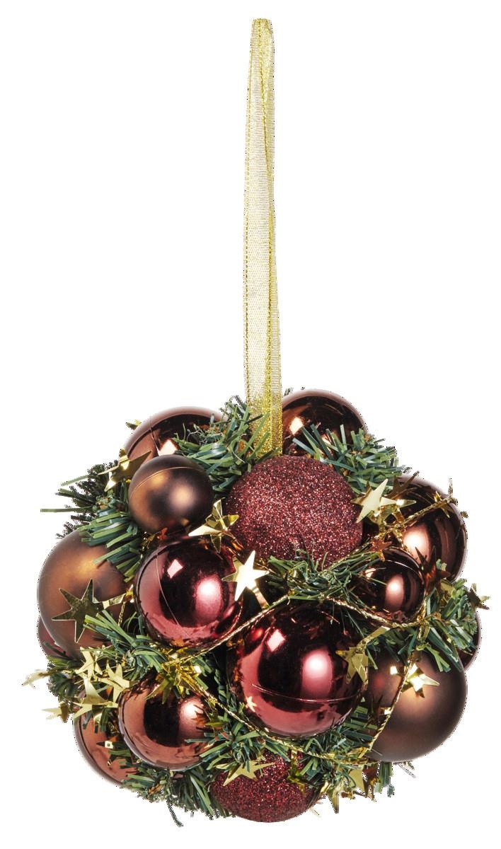 Grappe boules de Noël Timeless 15 cm