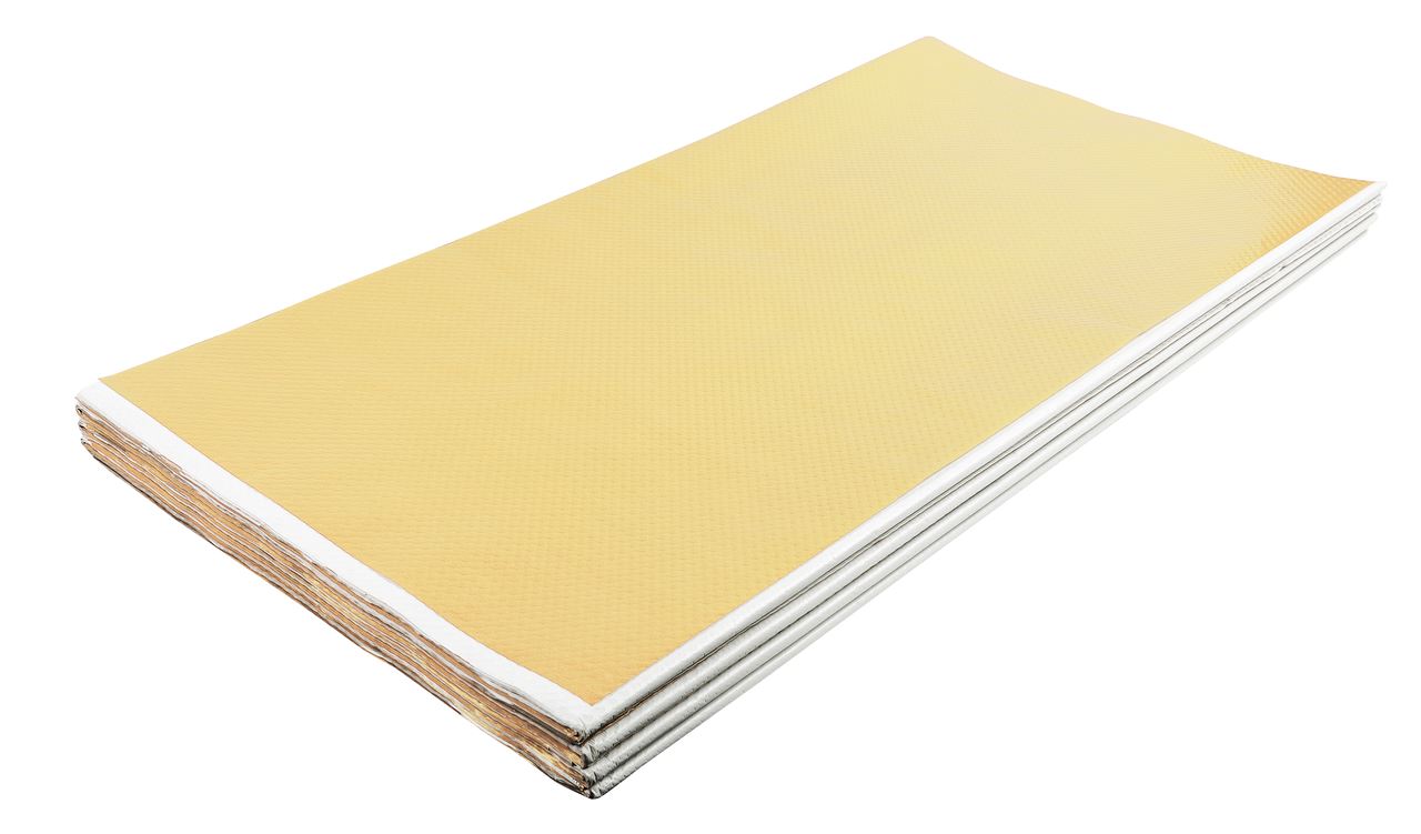 Nappe papier gaufré satiné vanille 60 x 60 cm x 250 Cogir