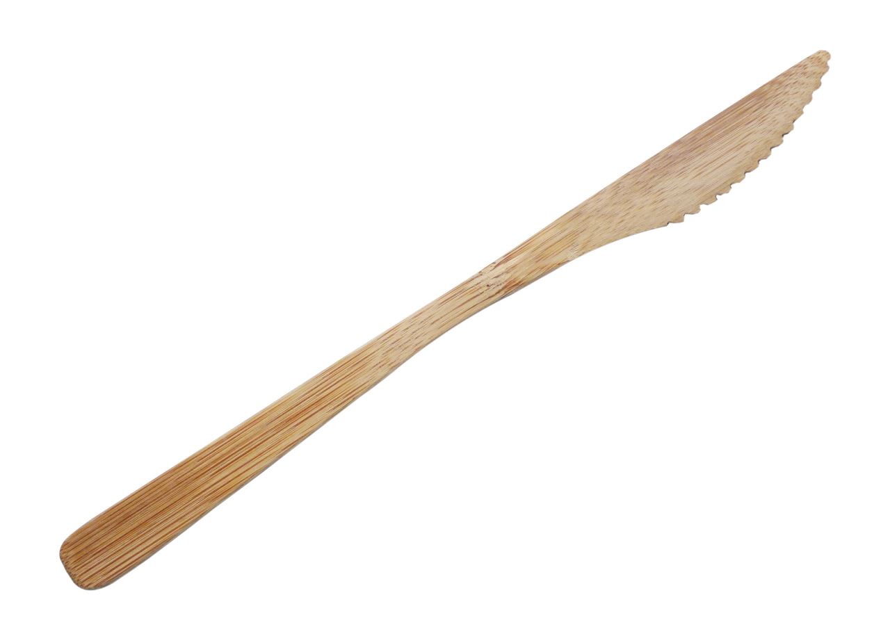 Couteau jetable bambou 18 cm x 50 Solia