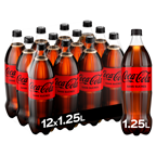 Coca-Cola sans sucres 1.25 L PET