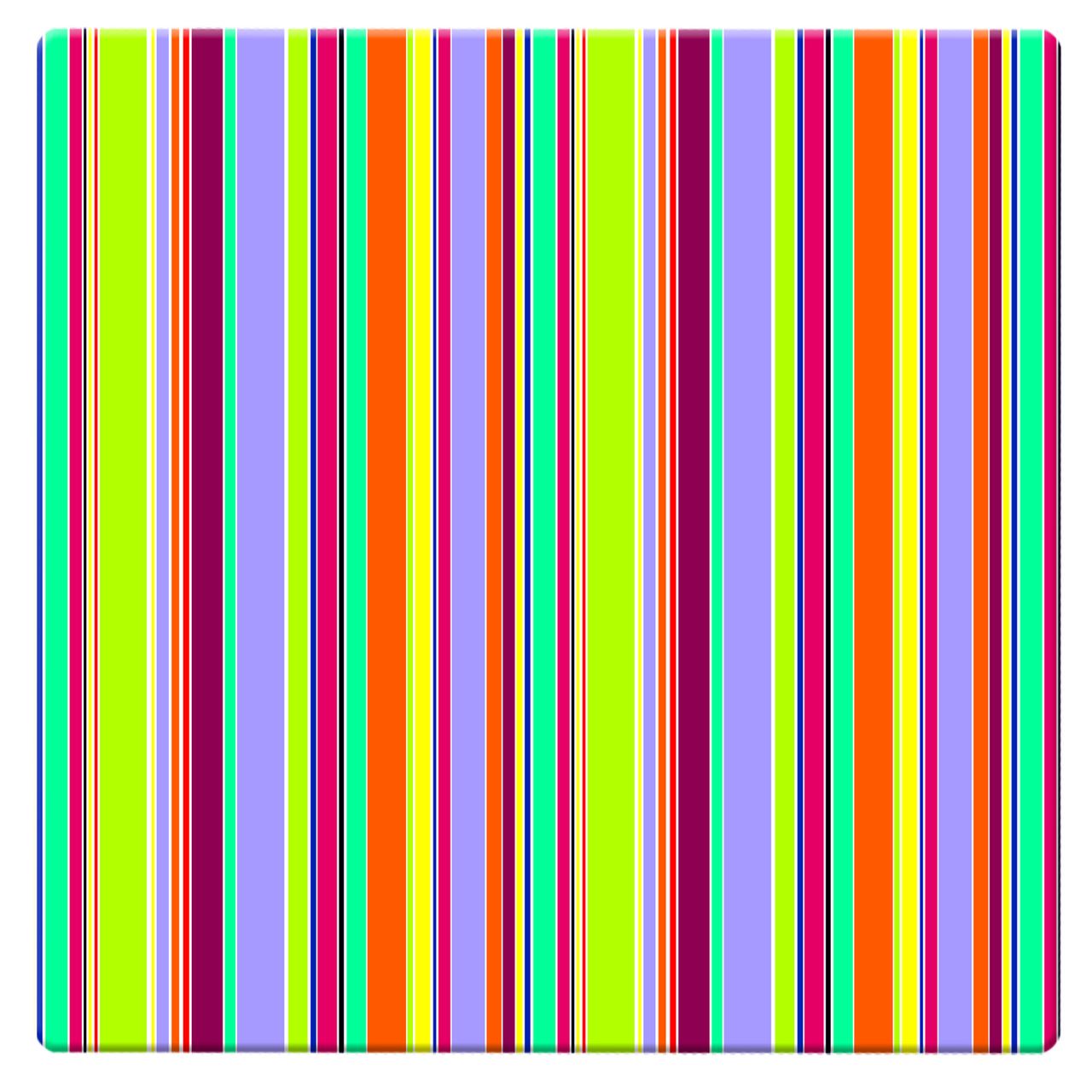 Plateau de table Pod stripes colors 80 x 80 cm SM France - 008452