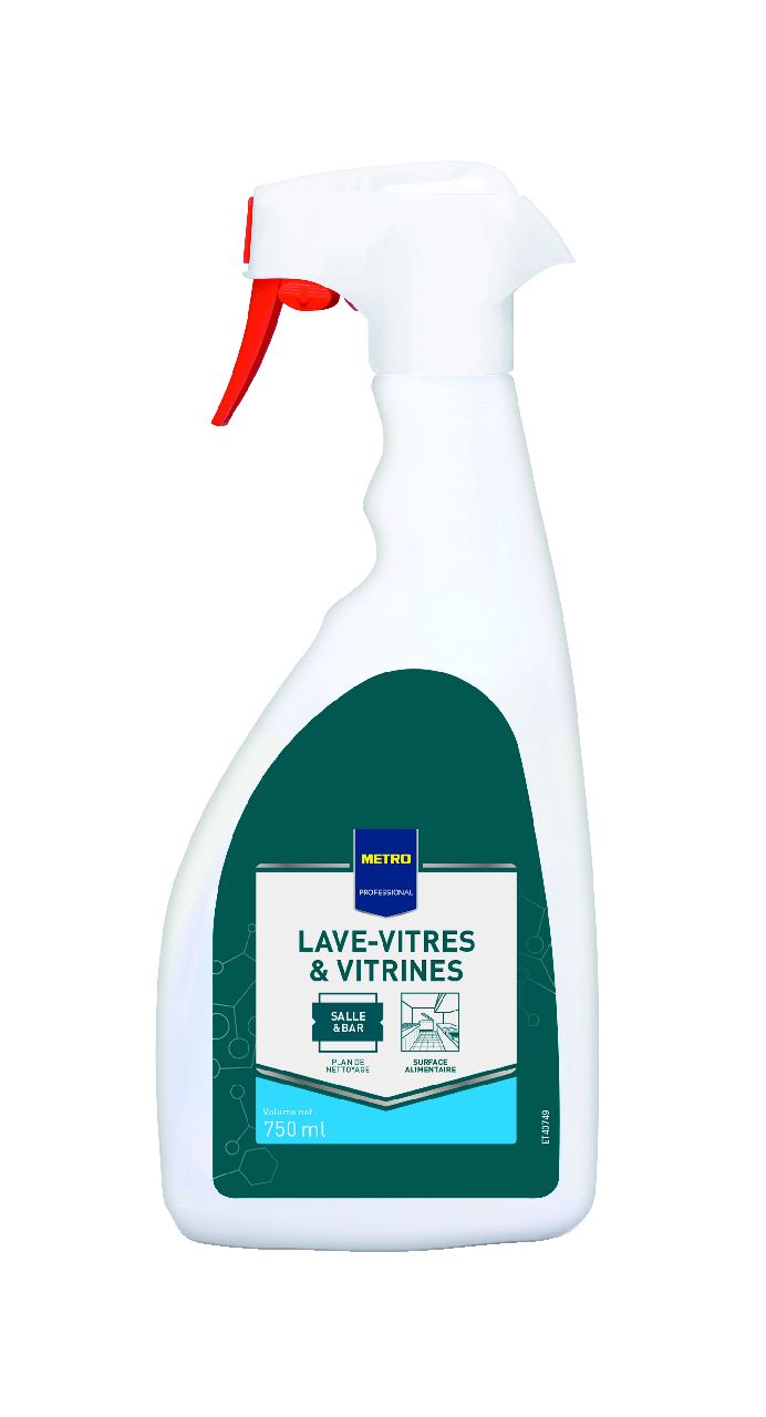 Lave vitrines alimentaire 750 ml