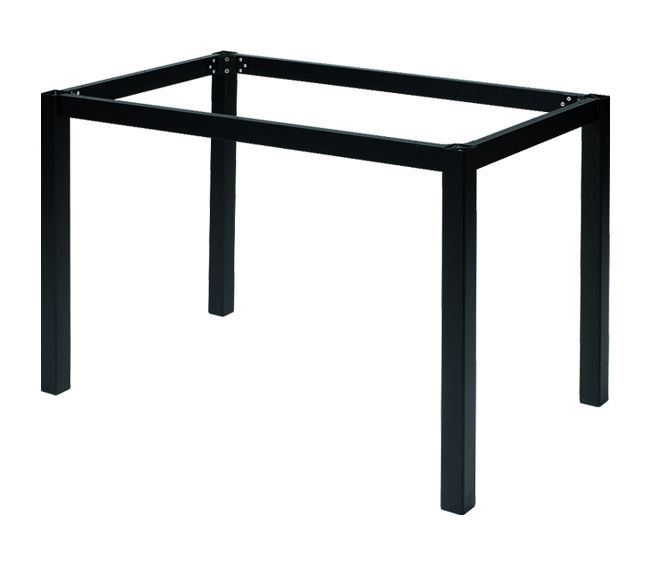 Pied de table fixe Eros noir 120 x 80 cm SM France - 034694