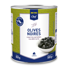 METRO Chef Olives noires entières confites calibre 34-36 boîte 4/4