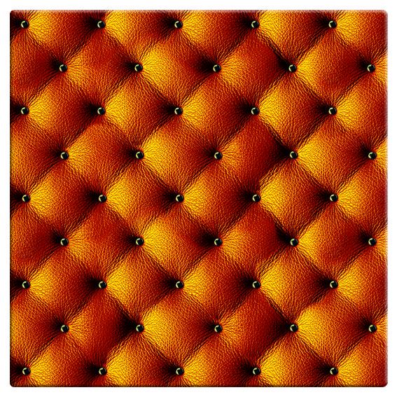 Plateau de table Pod cabaret orange 70 x 70 cm SM France - 055797