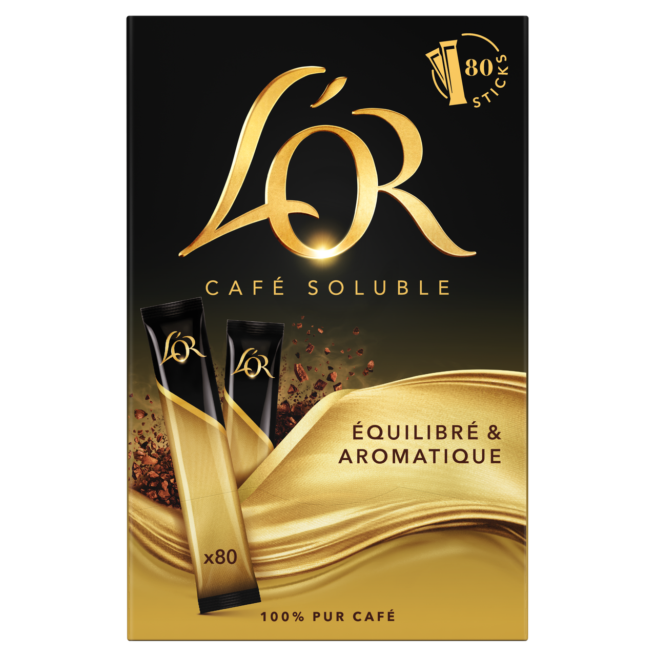 L'Or Café classique 80 sticks 144 g