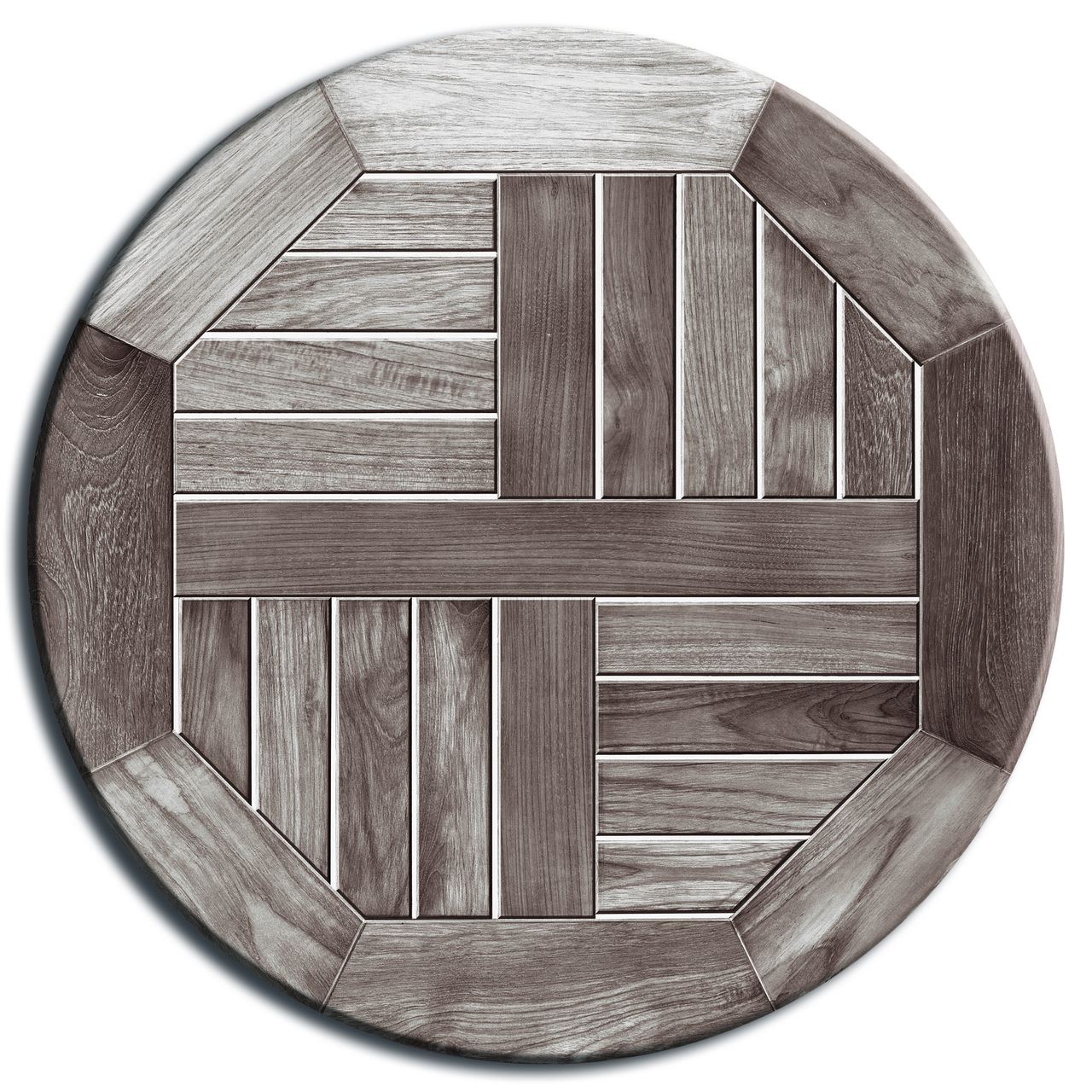 Plateau de table Pod laos teak 120 x 80 cm SM France - 057427