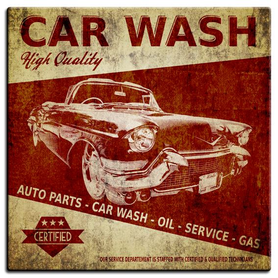 Plateau de table Pod car wash 70 x 70 cm SM France - 057454