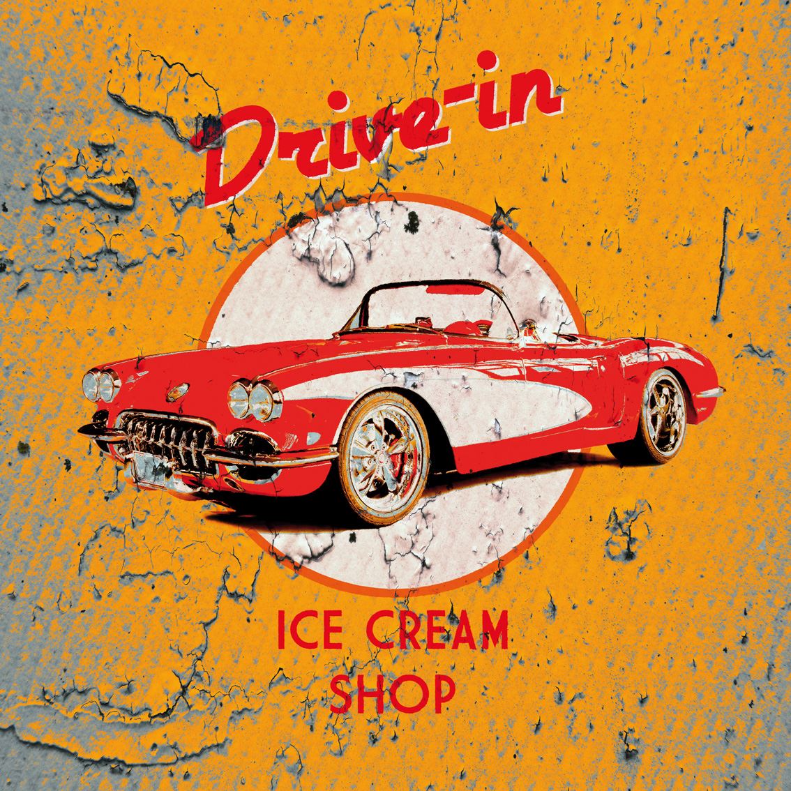 Plateau de table Pod drive in cadre inox 80 x 80 cm SM France - 057460