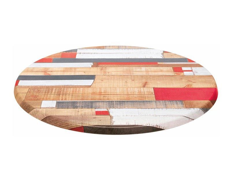 Plateau de table Solo kbana rouge Diam.60 cm SM France - 057380