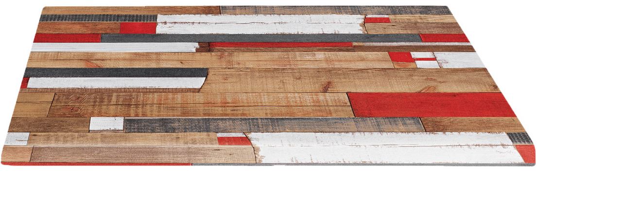 Plateau de table Solo kbana rouge 60 x 60 cm SM France - 057385