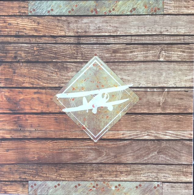 Plateau de table Pod air postal Diam.60 cm SM France - 059930