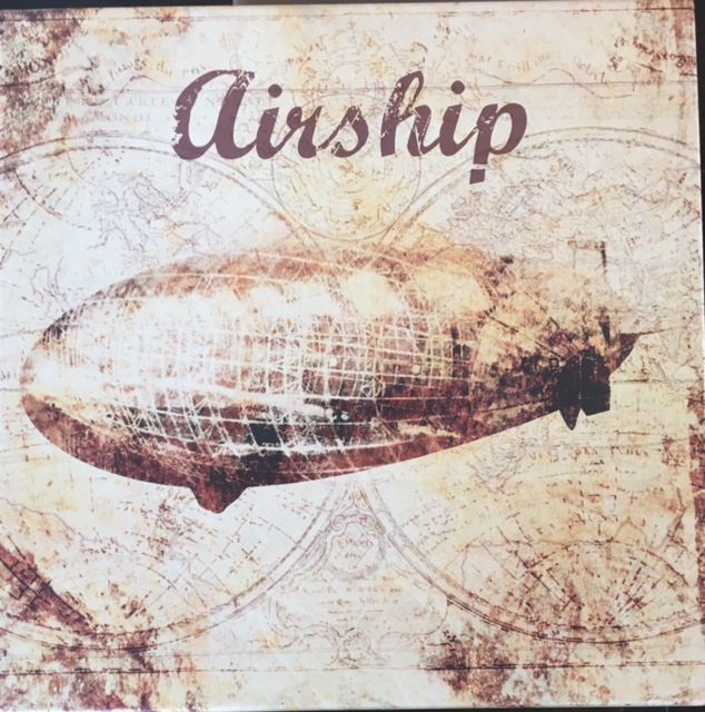 Plateau de table Pod air ship Diam.60 cm SM France - 059946