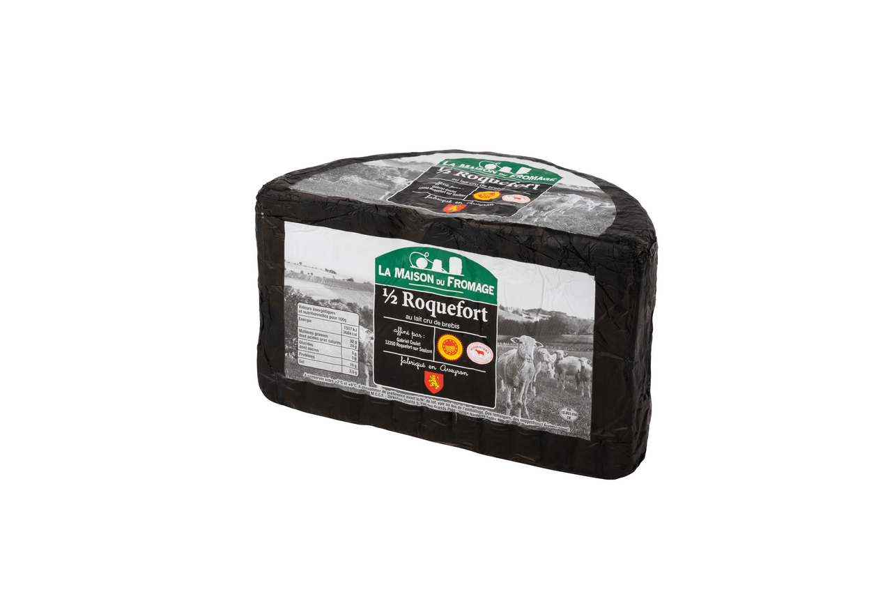 LA MAISON DU FROMAGE Roquefort 1/2 pain AOP