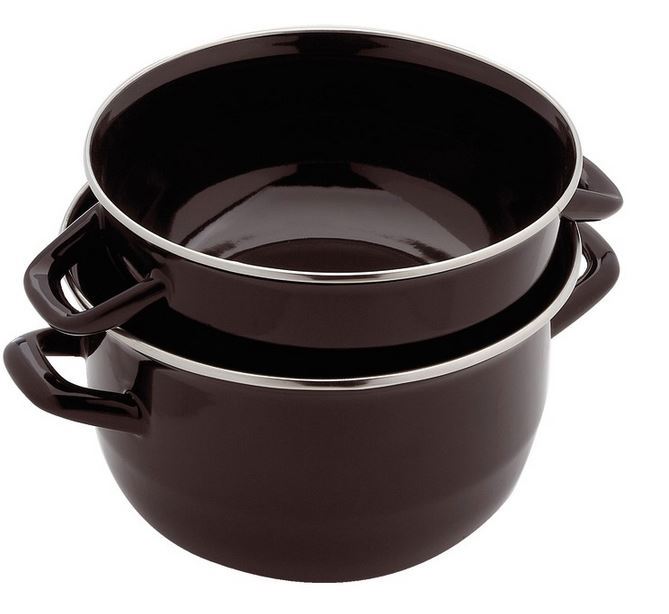 Marmite à moule noire 18 cm