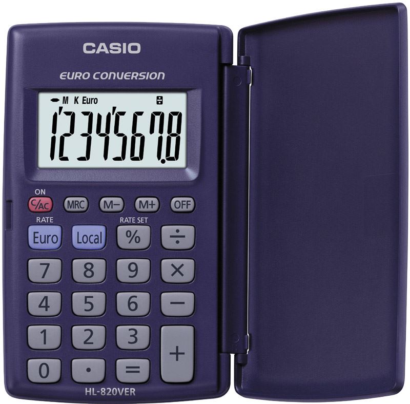 Calculatrice de poche et de bureau HL 820 VER Casio