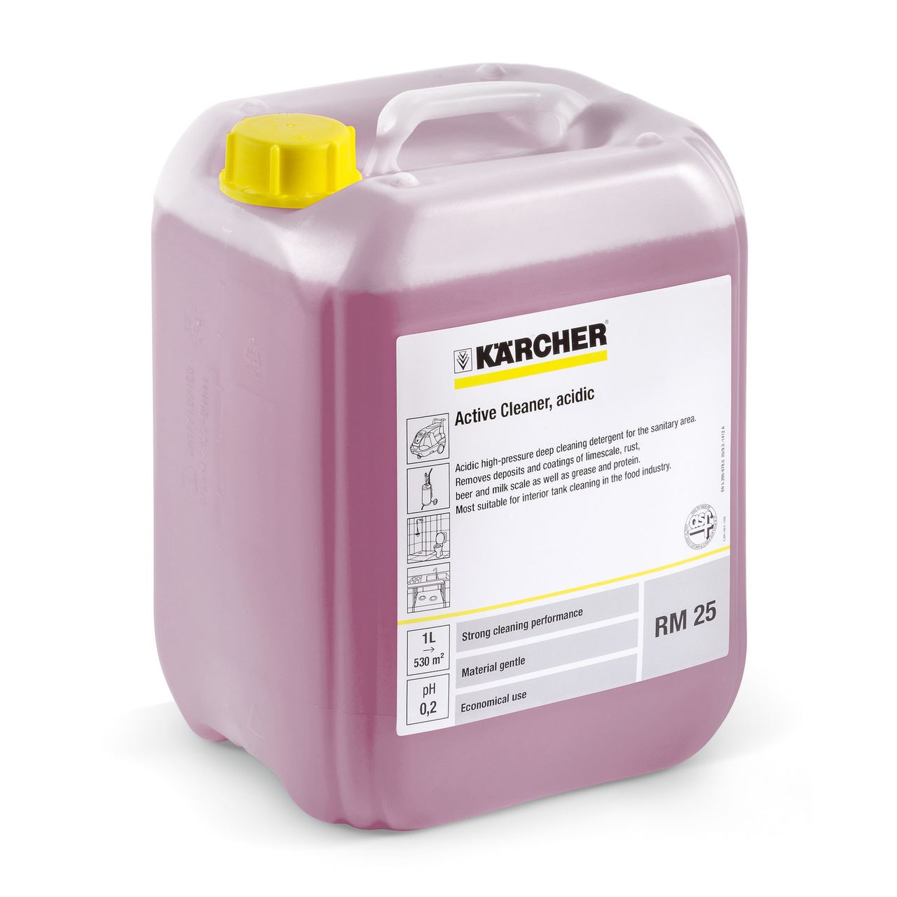 Détergent actif acide RM 25 ASF 20L Kärcher - 6.295-420.0