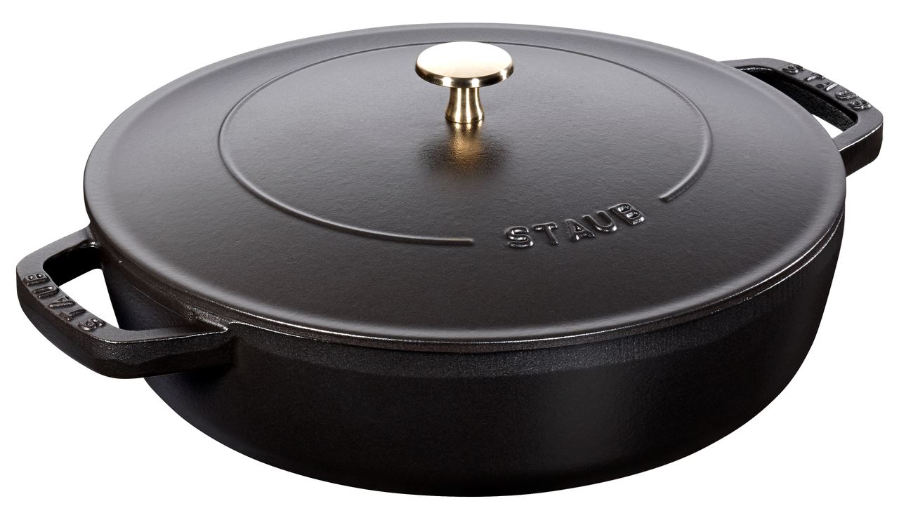 Sauteuse en fonte Chistera noir 24 cm Staub - 40511-473-0