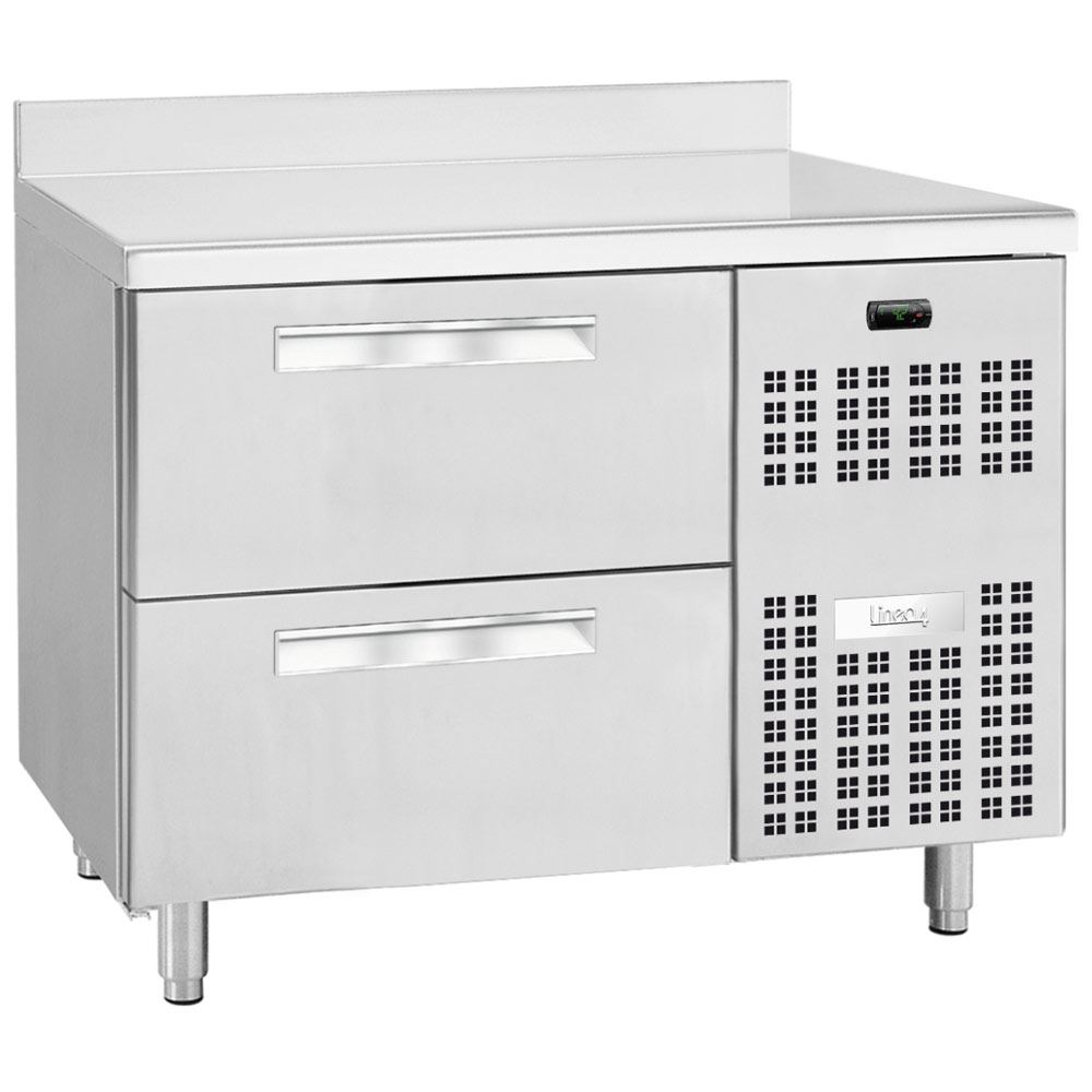 Table réfrigérée gastro compact 2 tiroirs Linea4