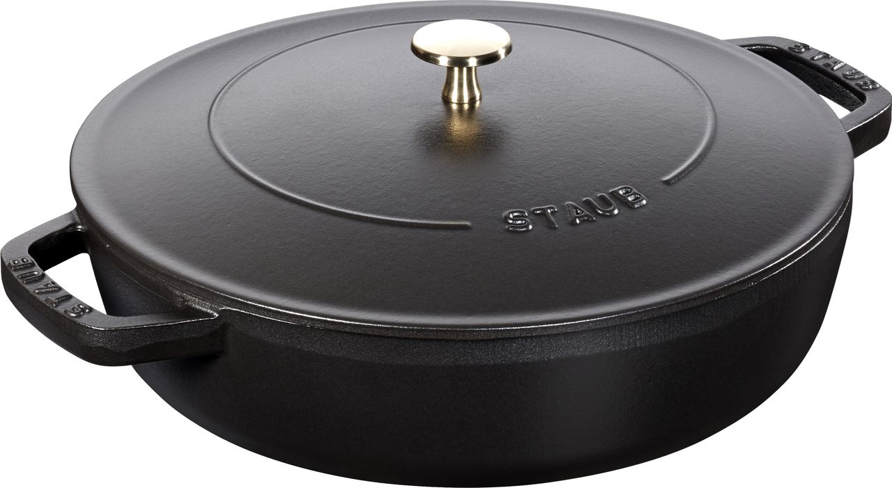 Sauteuse en fonte Chistera noir 28 cm Staub - 40511-472-0