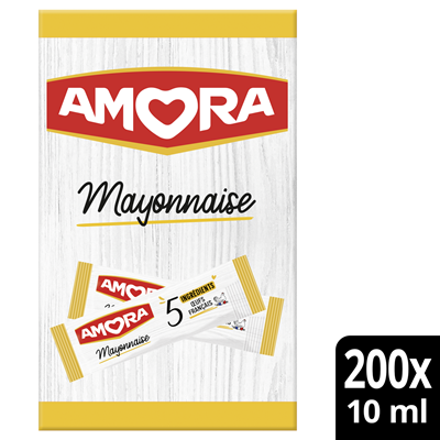 Amora Mayonnaise de Dijon dosettes 200 x 10 ml