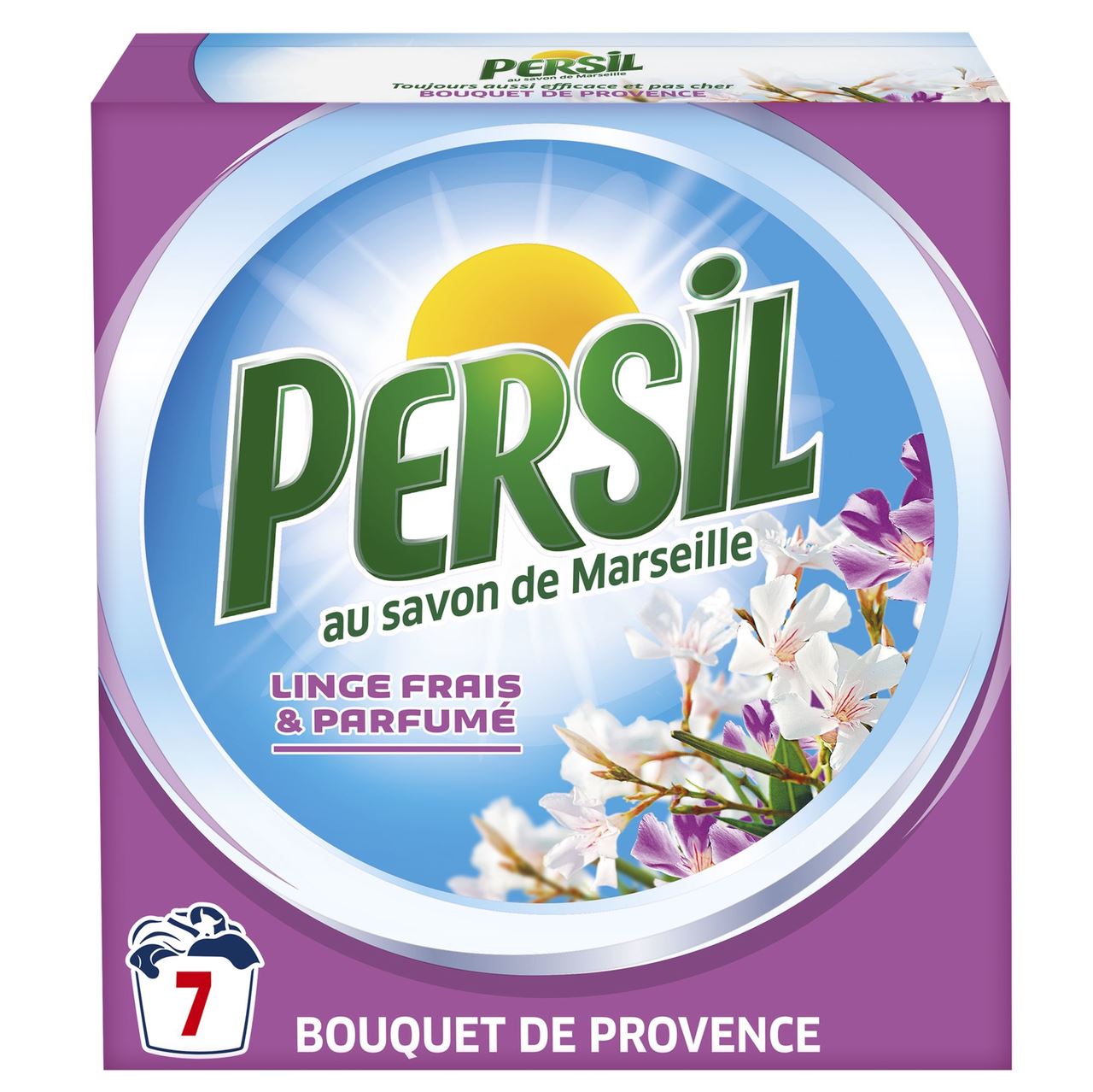Lessive en poudre bouquet de Provence 7 doses Persil