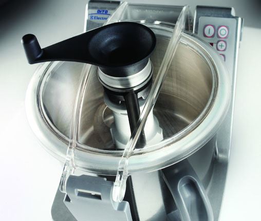 Couvercle avec racleur de cuve pour cutter 5.5 L Dito Sama - 650102