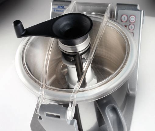 Couvercle avec racleur de cuve pour cutter 7 L Dito Sama - 650104