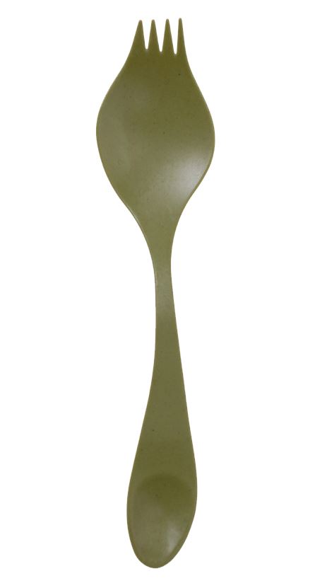 Mini couvert cocktail bioplastique végétal vert 10.5 cm x 50 Georgette® - M50BVAB