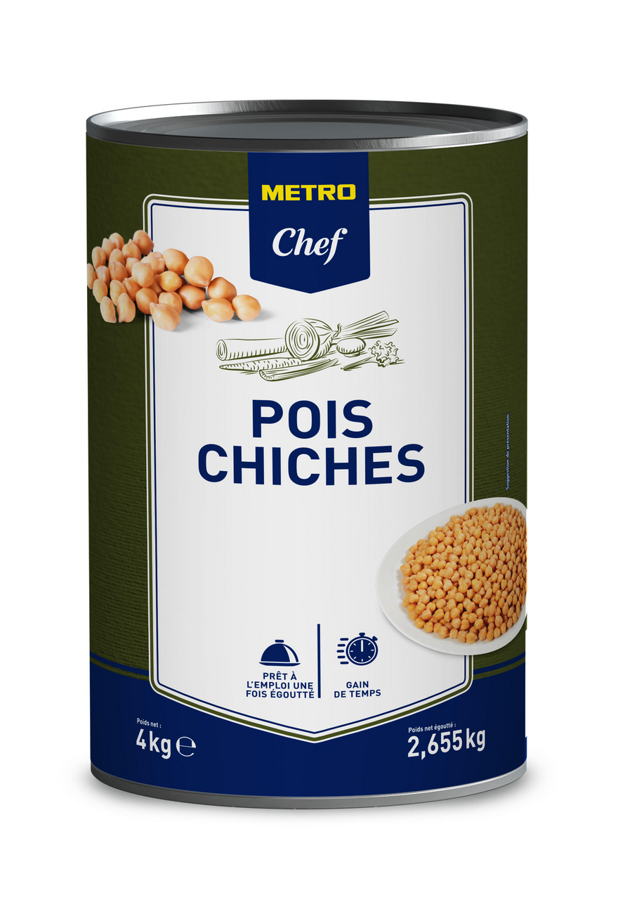 METRO Chef Pois chiche boîte 5/1 4 kg 