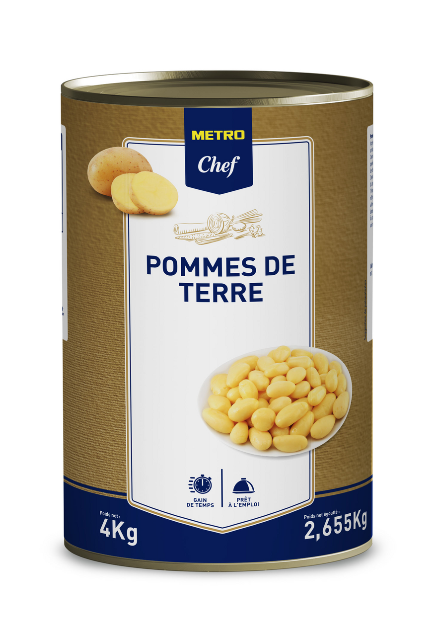 METRO Chef Pomme de terre boîte 5/1 soit 2.7 kg