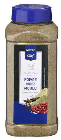 METRO Chef Poivre noir moulu 550 g