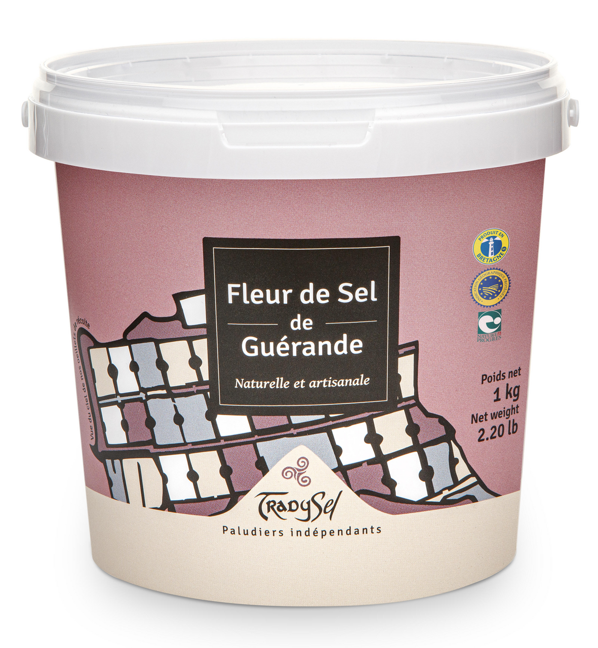 Trad Y Sel Fleur de sel de guérande 1 kg