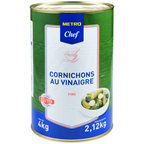 METRO Chef Cornichons fins calibre 80/119 en boîte 5/1