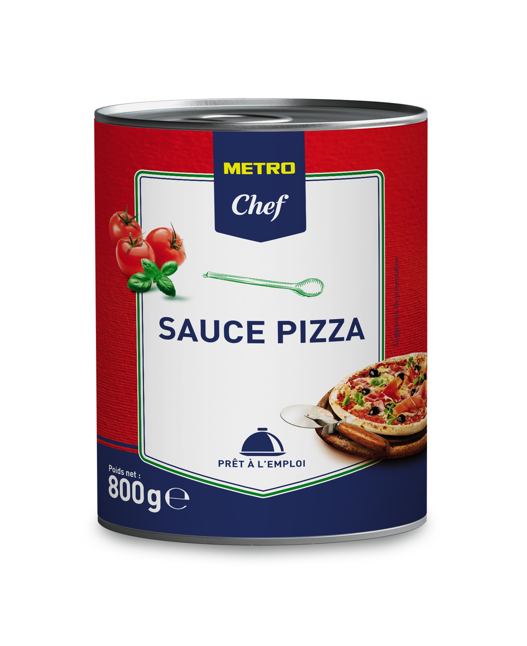 METRO Chef Sauce pizza boîte 4/4800 g