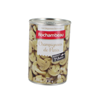 Rochambeau Champignon de Paris emincé boîte 1/2 - 400 g