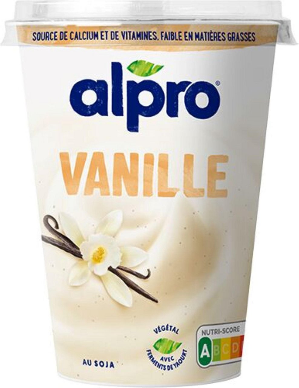 alpro Dessert végétal soja vanille 500 g