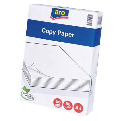Ramette papier 500 feuilles A4 80 g/m² Aro