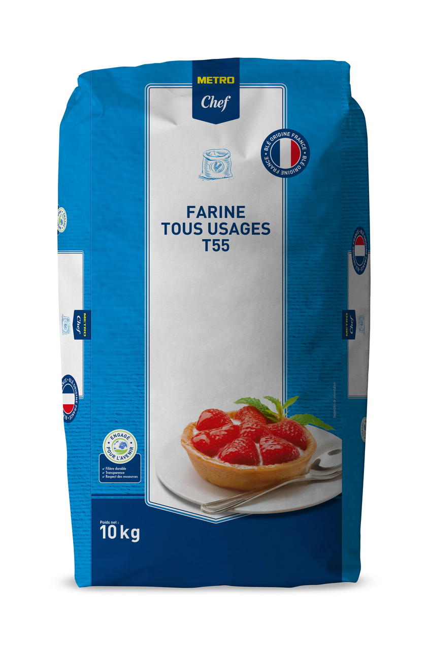 METRO Chef Farine tous usages T55 10 kg