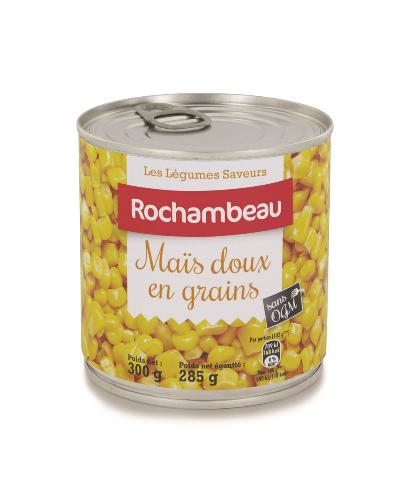 Rochambeau Maïs doux en grains boîte 1/2 - 300 g
