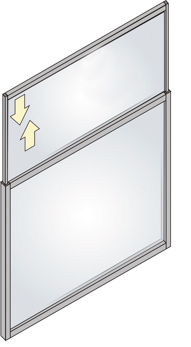 Claustra Up&Down U3 195 x 150 cm Star progetti